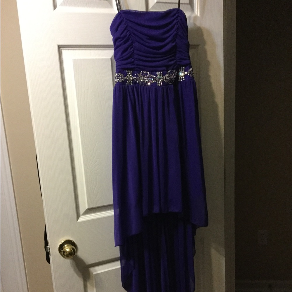 14 prom dress high to low only worn once
